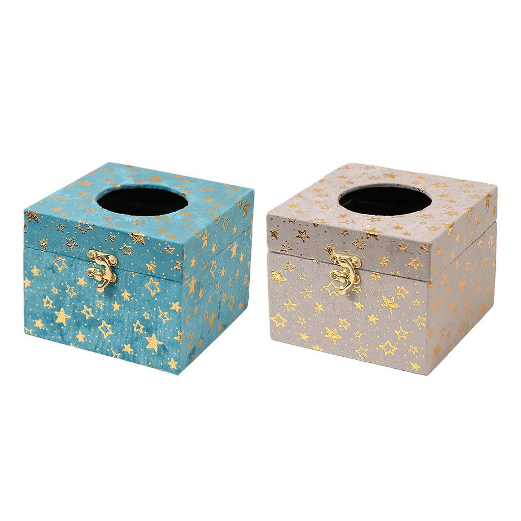 Tissue Box Facial Tissue Case Paper Tissue Napkin Holder Tissue Case Decorative for Restaurant Kitchen Toilet Hotel Bathroom