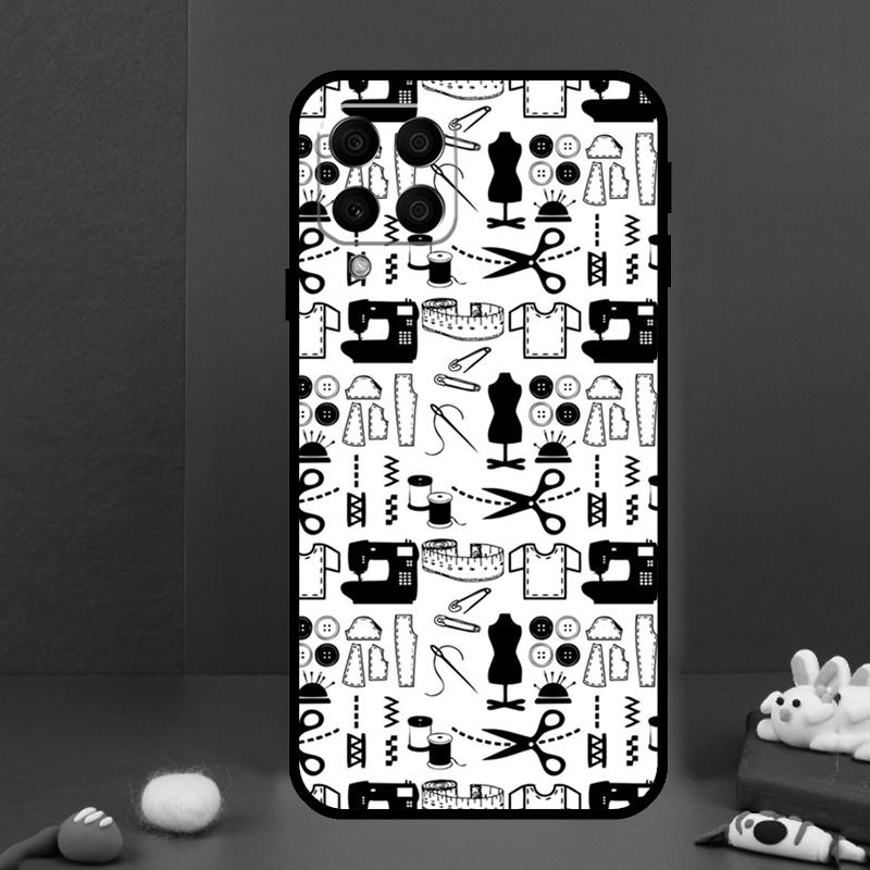 Sewing Machine For Samsung Galaxy M33 M13 M23 M53 M15 M55 M31 M51 M14 M34 M54 M20 M30s M32 M52 Phone Case