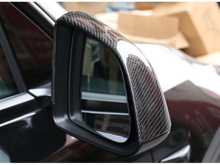 Suitable for Tesla Model Y: Carbon Fiber Rearview Mirror Cover Replacement