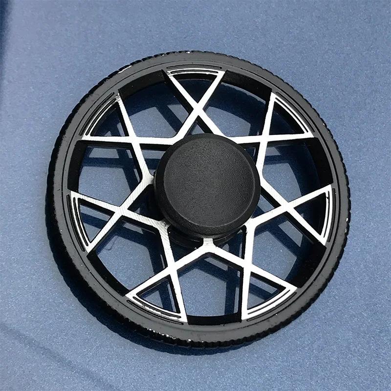 Metal Fidget Spinner Rainbow Color Hand Spinner Edc Focus Stress Relief Toy Anxiety Relief Fidget Spinner Toy For For Kids Adult