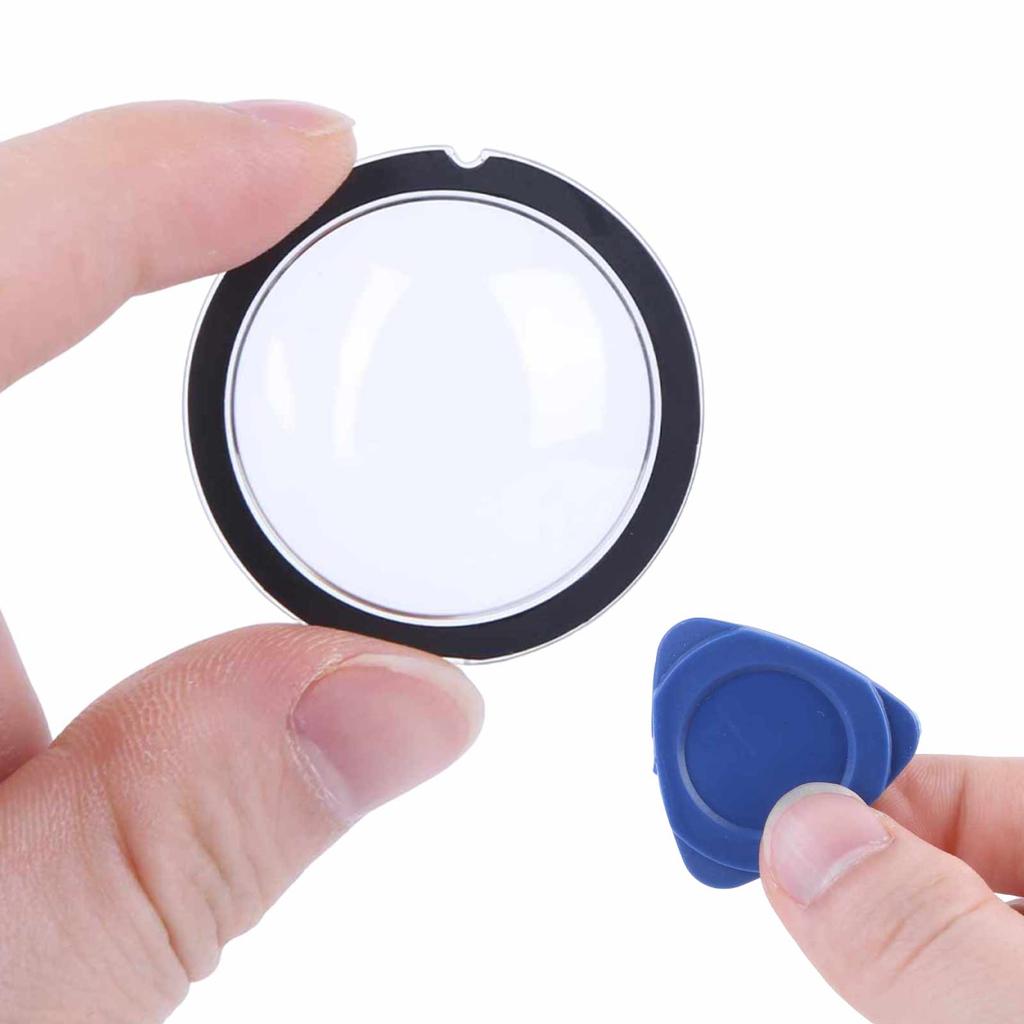 2Pcs Front & Rear Camera Lens Protection Cover for Insta360 X3 PC Protective Cover for Tesla Model Y Juniper/Model YL 2025-2026
