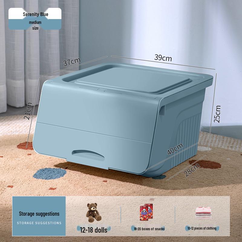 Flip-Top Storage Box for Clothes