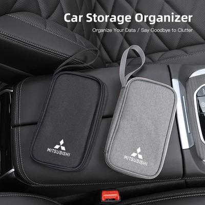 Car Storage Bag Fabric Multi Organizer Pocket Auto Interiors For Eclipse Lancer Outlander Pajero ASX Colt I200 Star