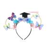Floral Headbands For Kids And Girls Butterfly Crown Adjustable Flower Hair Accessories For Photography Props