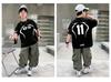 Boys' Summer Set 2026 New Children's Summer Dress, Medium and Large Children's Handsome and Fashionable Short sleeved Pants, Boys' Clothes Trendy