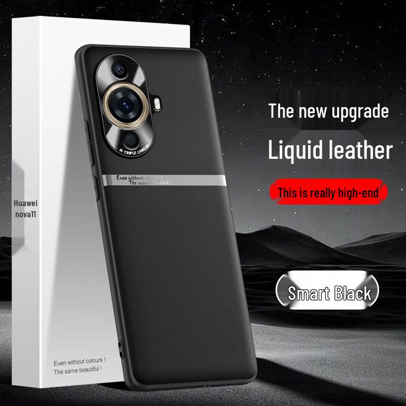 Flüssiglederhülle für Huawei Nova 11 - Stoßfester & Schmutzabweisender Schutz