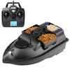 Sonar Finder 16 GPS Auto Return RC Fishing Bait Boat - 500M Range, Independent 3 Hopper, Auto Calibration, Waterproof