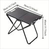 Multi Functional Outdoor Folding Table Suitable for Self Driving and Hiking Camping Dining Table, Quickly Open the Dining Table