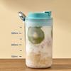 Portable Breakfast Oat Cup With 316 Stainless Steel Spoon Plastic Milk Yogurt Oatmeal Jar Leak Proof Food Container