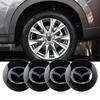 4pcs 56/60mm Car Wheel Center Cover Sticker Hub Cap For Mazda Speed MS 2 3 5 6 323 RX8 MX5 Axela Atenza CX-3 CX-4 CX-5 CX-8 CX-9 h3