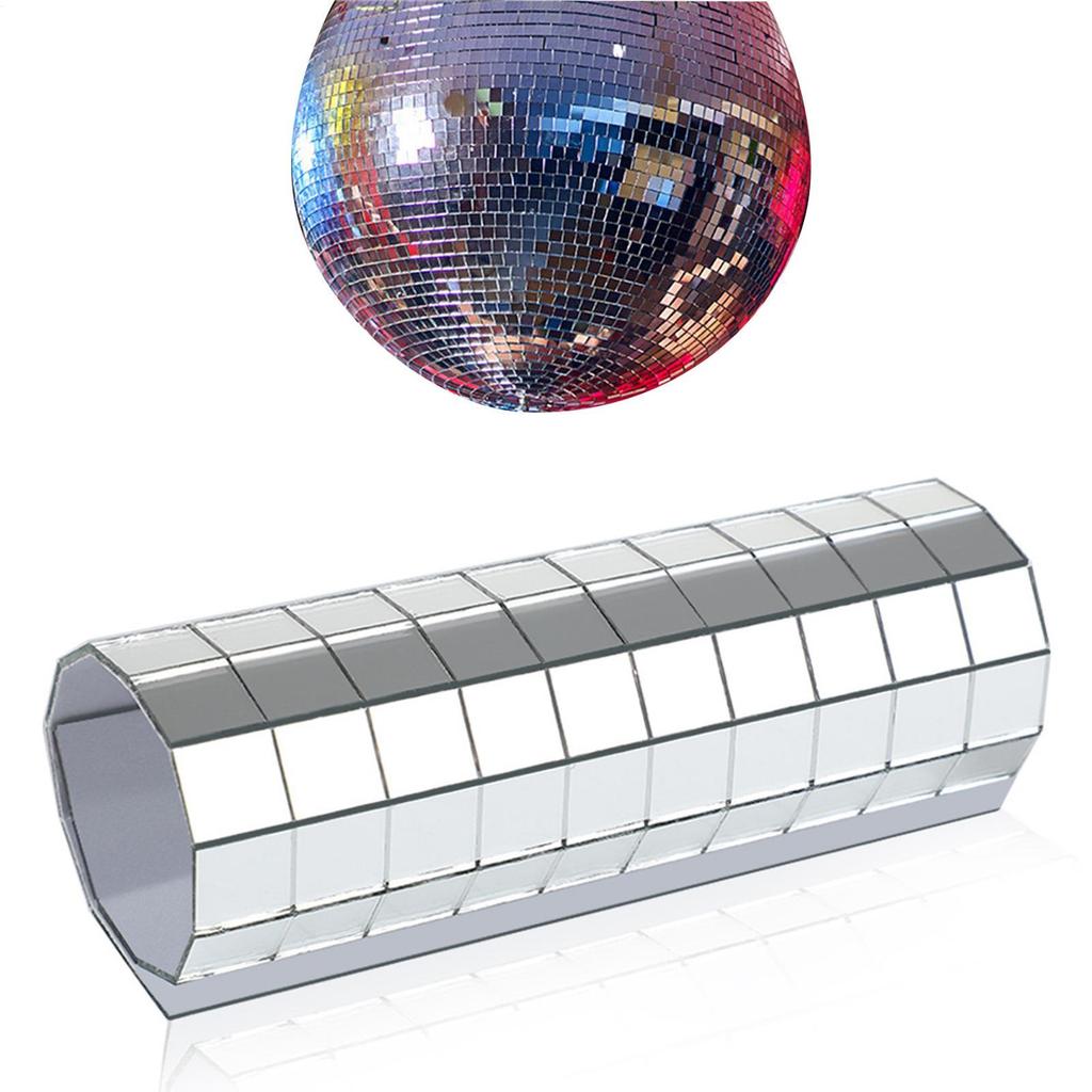 Mini Quadratische Spiegel Mosaik Wandaufkleber Fliesen Spiegel Wandaufkleber Mosaik Glaskugel Licht Hintergrund Wand Spleißdekor Patch