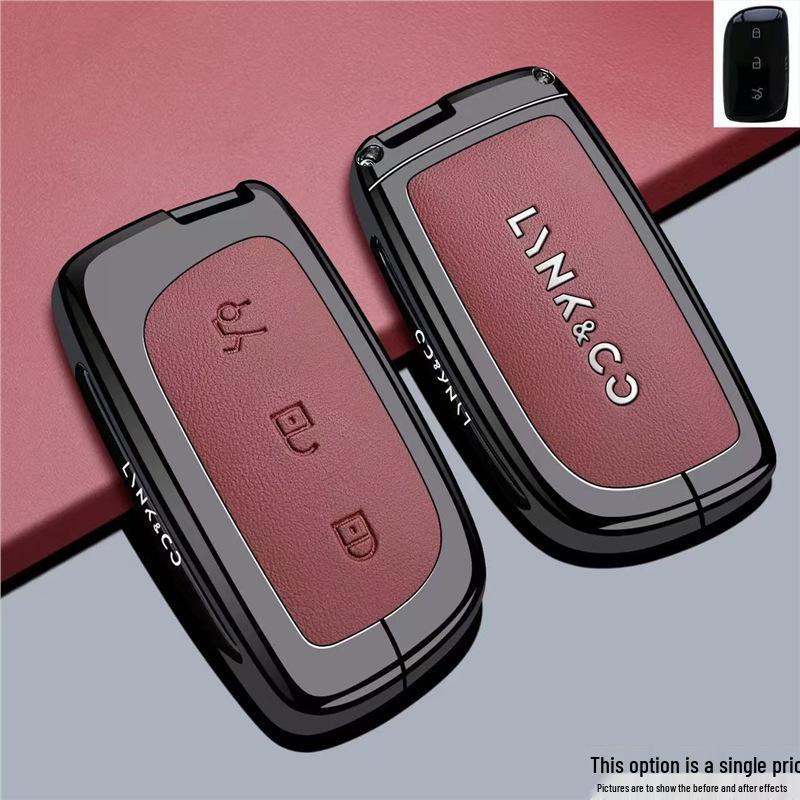 Lynk & Co 09 Key Case Shell with Buckle for Models 03/02/01/05/06/07/08 & EMP 900/Z20/Z10