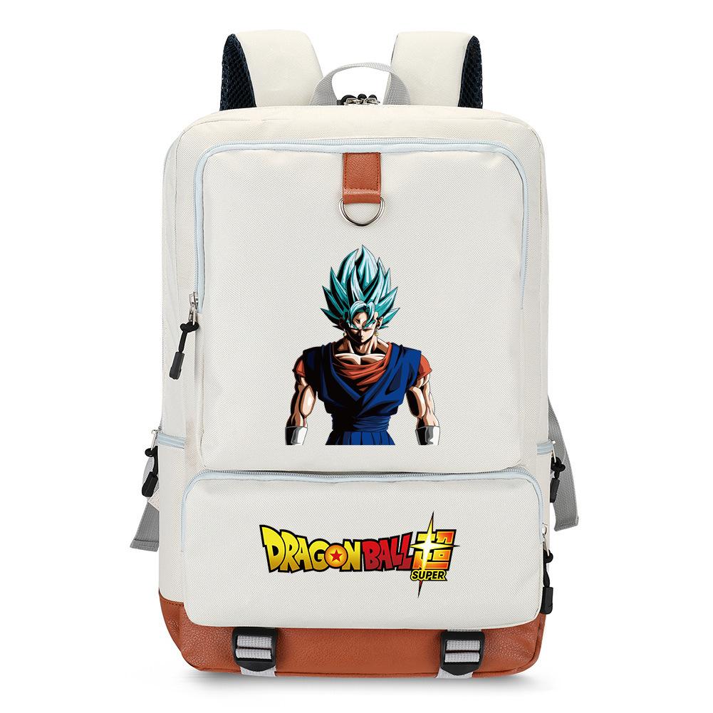 Cartoon Animation Dragon Ball Schoolbag Backpack Student Schoolbag Men'S And Women'S Travel Bag Computer Bag