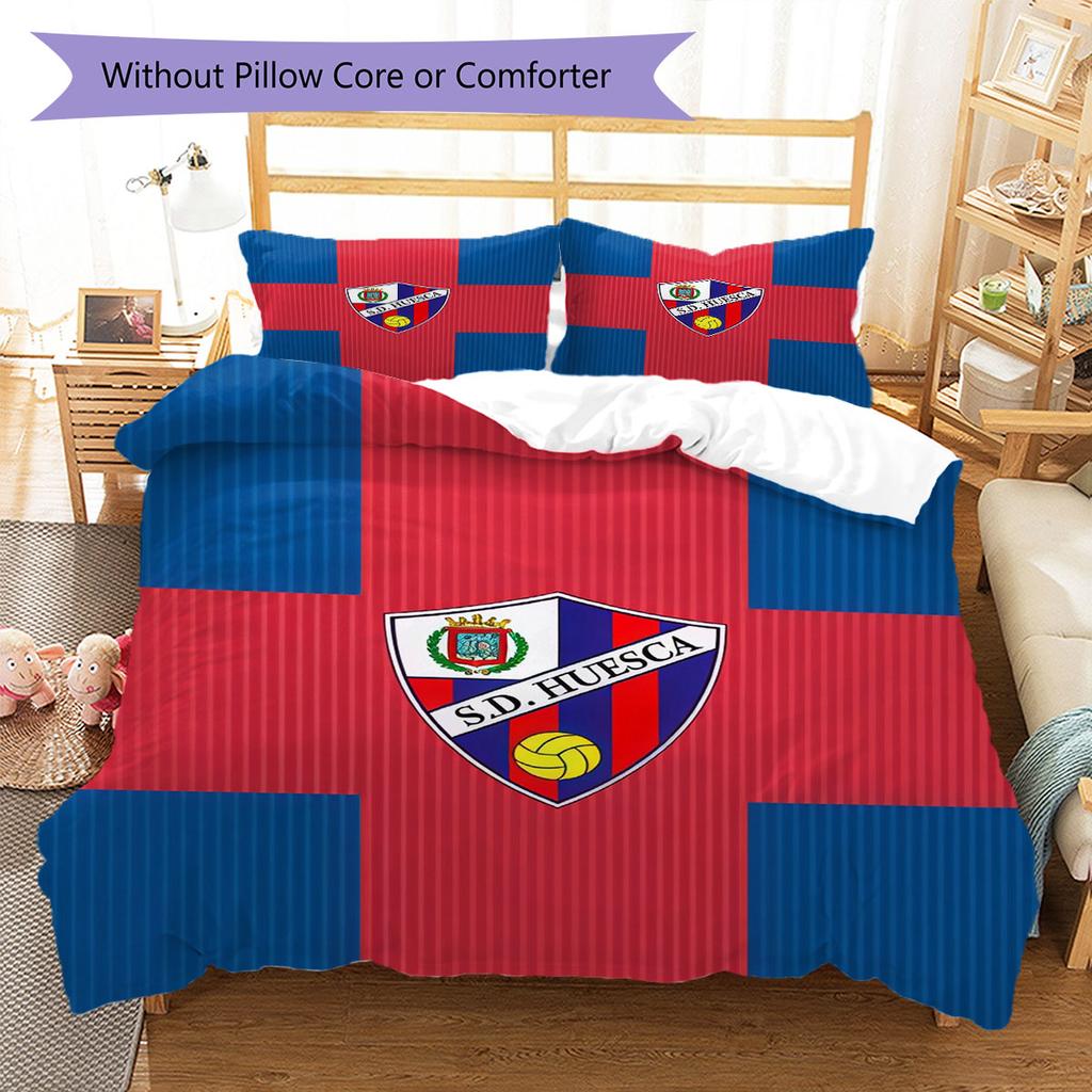 Huesca Bedding Quilt Set Quilt Cover Pillowcase Home Decoration Birthday Gift (1 * duvet cover + 2 * pillowcase, without core)