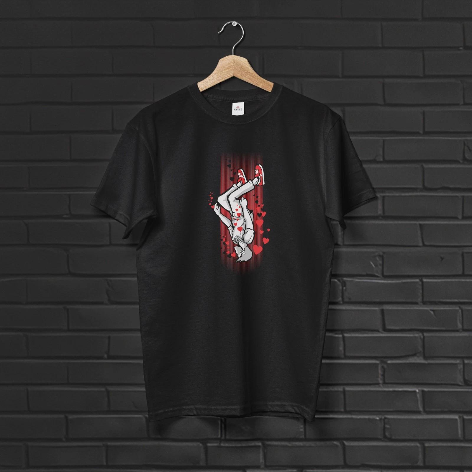 Футболка «Рожден побеждать», Мотивирующая футболка с графическим принтом S