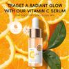LAIKOU Vitamin C Facial Serum VC Moisturizing Smoothing Face Essence Skin Care Products