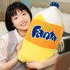 Sprite Cartoon Coke Plush Toys Creative Cushion Stuffed Birthday Gifts Dolls