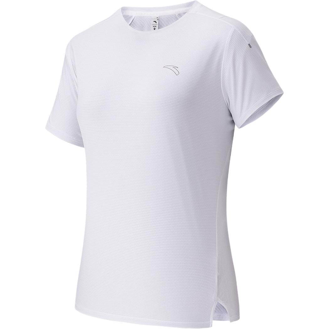 

Anta Running Series Solid Color Simple Versatile Casual Short Sleeve T-Shirt Women Tops 962625103-1 XS