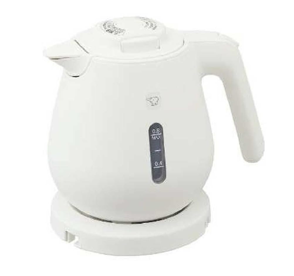 Zojirushi Electric Kettle, 0.8L, White, CK-DB08-WA