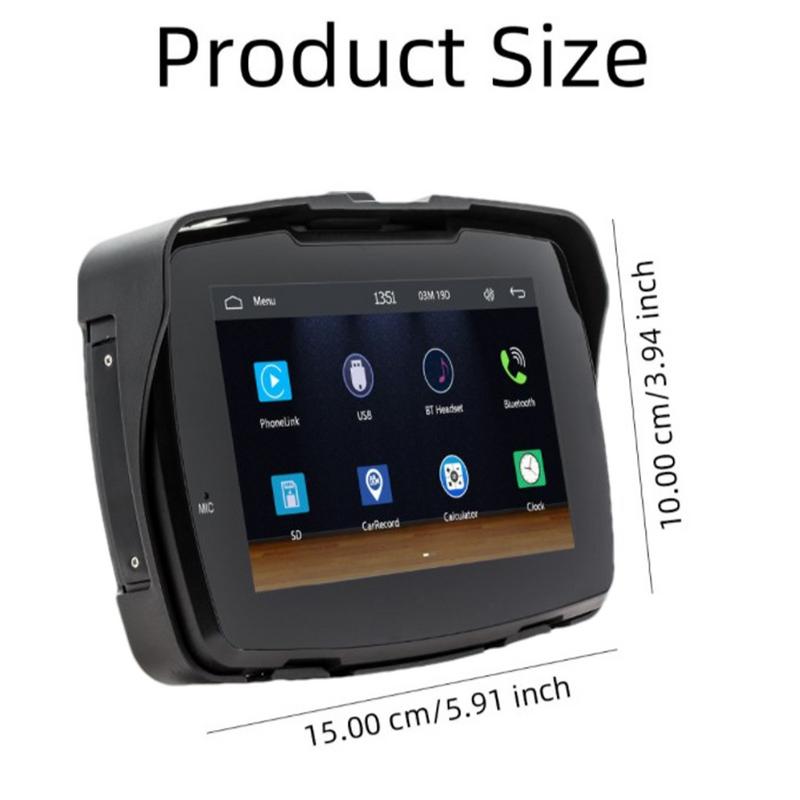 Motorcycle Gps 5inch Portable Motorcycle Gps Navigation System Touch Screen Portable Screen Gps Navigation System Ip65