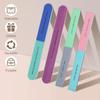1/5Pcs Nail File Seven Sided Polishing Tools Manicure Pedicure Professional Files Nail Art Sanding Buffer Block Nail Tools