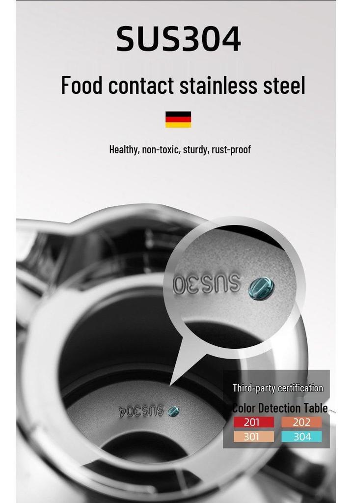 6 Stainless Steel Thermos - Large Capacity Home Kettle for Hot Water, Long-Lasting Vacuum Insulation