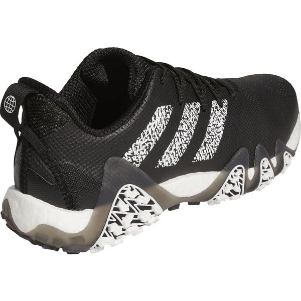 Adidas Men's Code Chaos 22 LVL61 Golf Shoes, Spikeless, GX2618, Core Black/White/Grey Five, 2022 Model, Authentic Japanese Product, Size 32.5