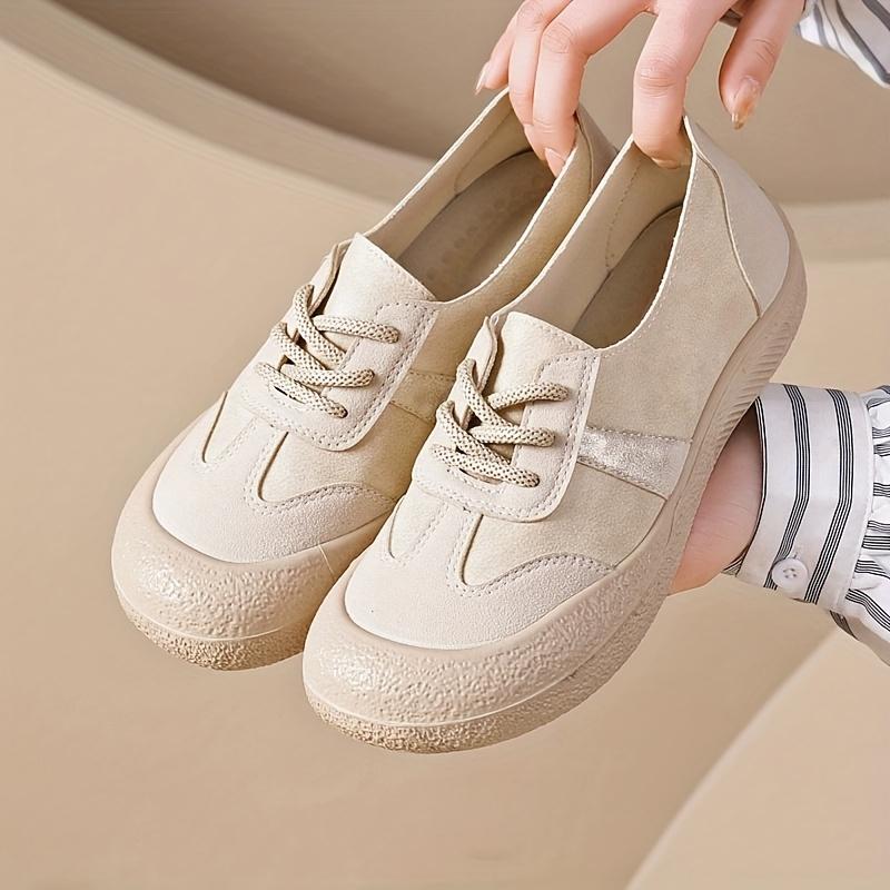Women's 2025 Spring/Fall New Arrival Casual Flat Mommy Shoes Stylish, Versatile, Lightweight German-Style Training Shoes