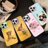 Cute French Bulldog Phone Case For IPhone 16 15 14 13 12 11 Pro Max X XR XSMAX 8 7 Plus Matte Shockproof Back Cover