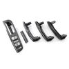 Front Rear Left Right Door Black Pull Grab Handle VW Bora Golf 4 MK4 for Jetta Carbon Fiber Style