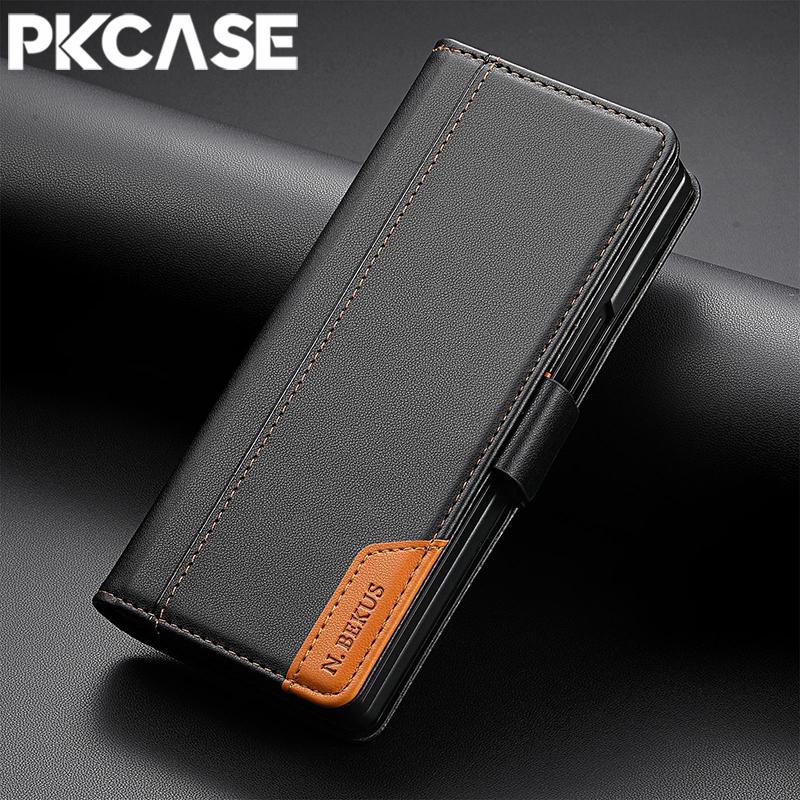 

Shockproof Wallet Flip Leather Phone Case For Samsung Z Fold 7 6 5 4 3 Card Slot Wallet Cover For Galaxy Z Flip 7 6 5 4 3 Galaxy Z Fold7