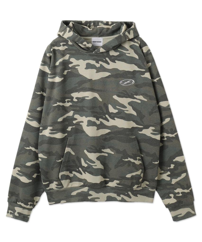WEGO Patterned Metallic Camouflage Oversized Size Pattern 1 Men's Hoodie/Sweatshirt, Top, Streetwear, Gift, Fall/Winter, Spring/Autumn/Winter, F,