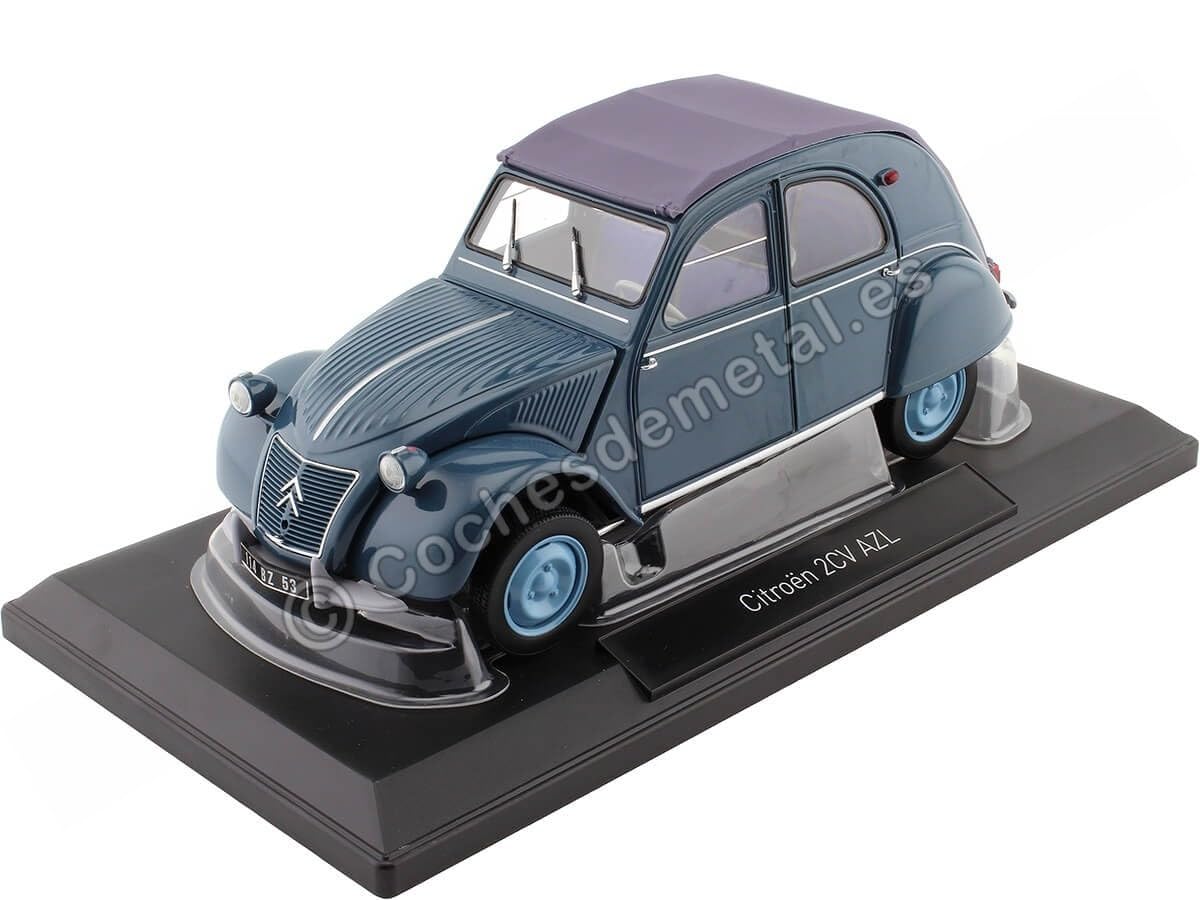 

NOREV B Citroen 2CV AZL 59 Glacier Blue 181485 1/18