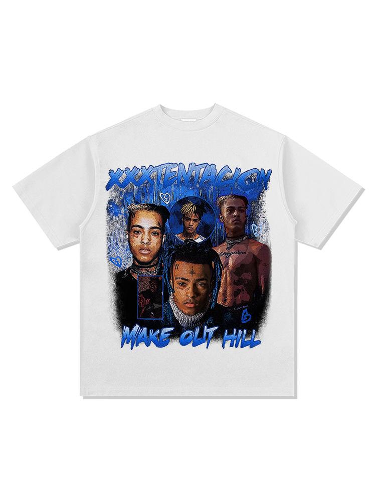XXXTentacion Vintage Heavyweight Hip Hop T-Shirt – European & American Streetwear