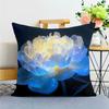 Beautiful Flower Pillowcase საერთო საცხოვრებლის დეკორაცია ოფისი მისაღები ოთახი სახლის ბალიშის ქეისი
