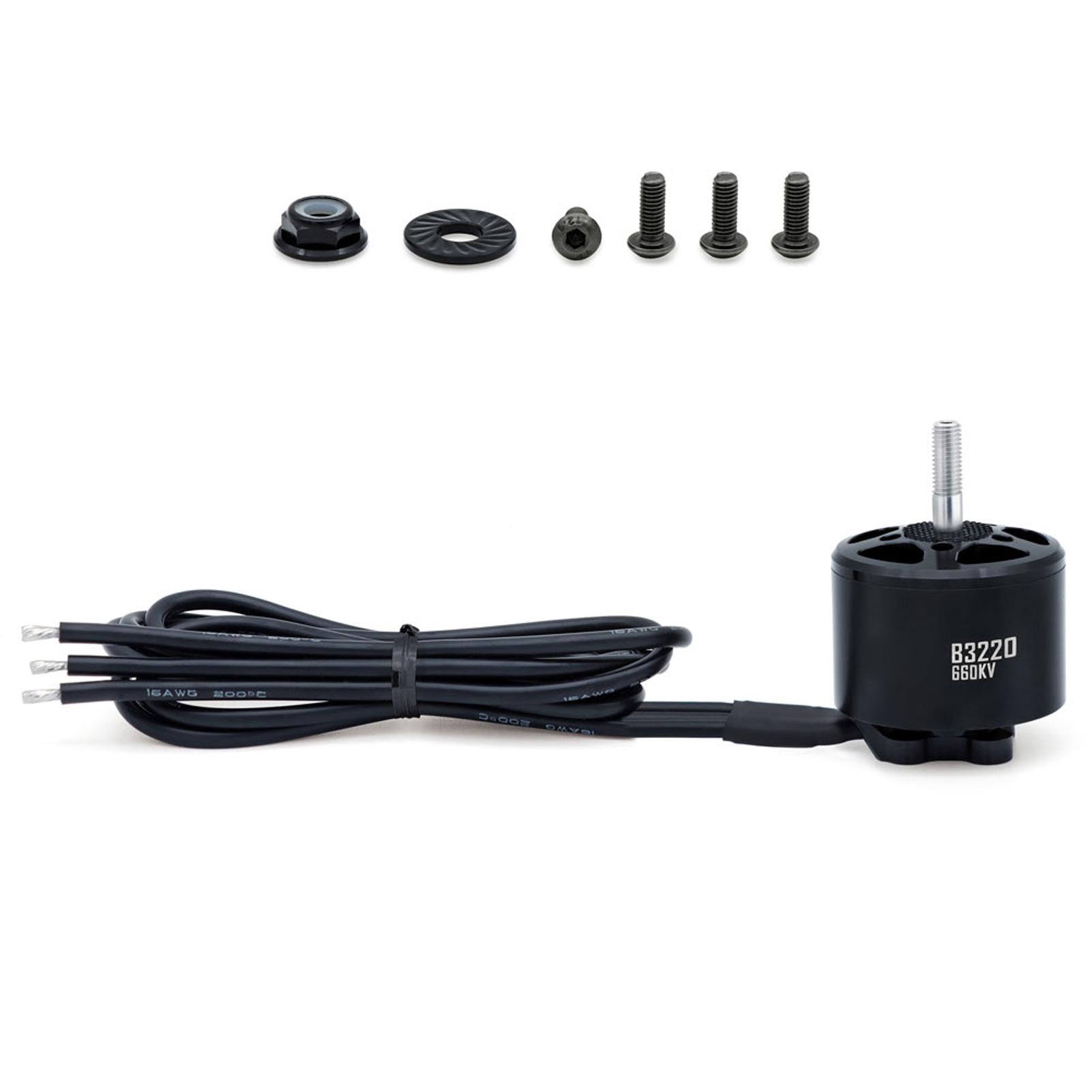 

Безколекторний двигун-аутраннер 14 полюсів з валом 6,0 мм M5, силіконовий дріт 16AWG 350 мм для дистанційного керування 660KV