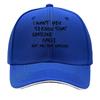 I Want To Make It That There Is Someone Who Cares Though ItS Not Me This Is a Printed Baseball Ca Sandwich Baseball Cap