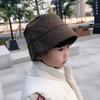 Kids Bucket Hat With Polyester Material For Winter Sun Protection And Warmth For 2 To 6 Year Olds
