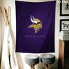 Minnesota Vikings Duvar Gobleni Estetik Duvar Askısı Baskılı Kumaş Battaniye Yatak Odası Oturma Odası Ev Dekorasyonu için Dekoratif Goblenler