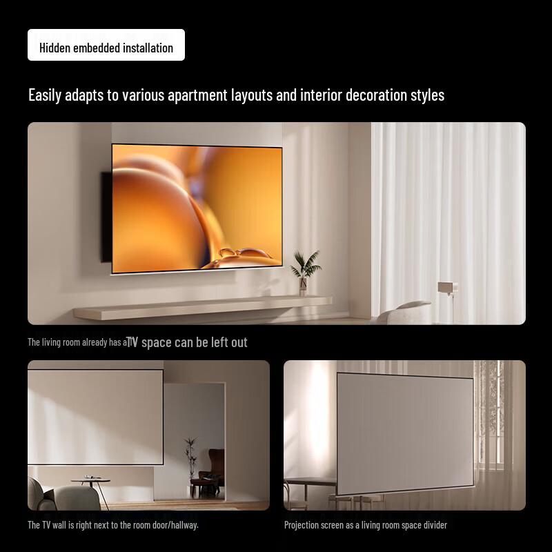 XGIMI 120-inch Hidden Photon Suspension Projector Screen