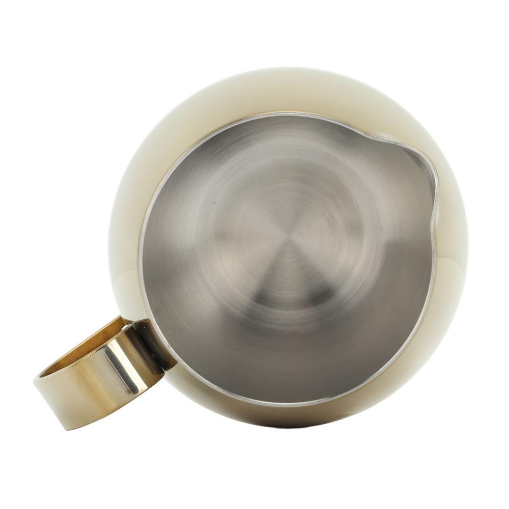 Stainless Steel Cappuccino Pitcher 300ml Capacity Stainless Steel Milk Jug  Latte Art