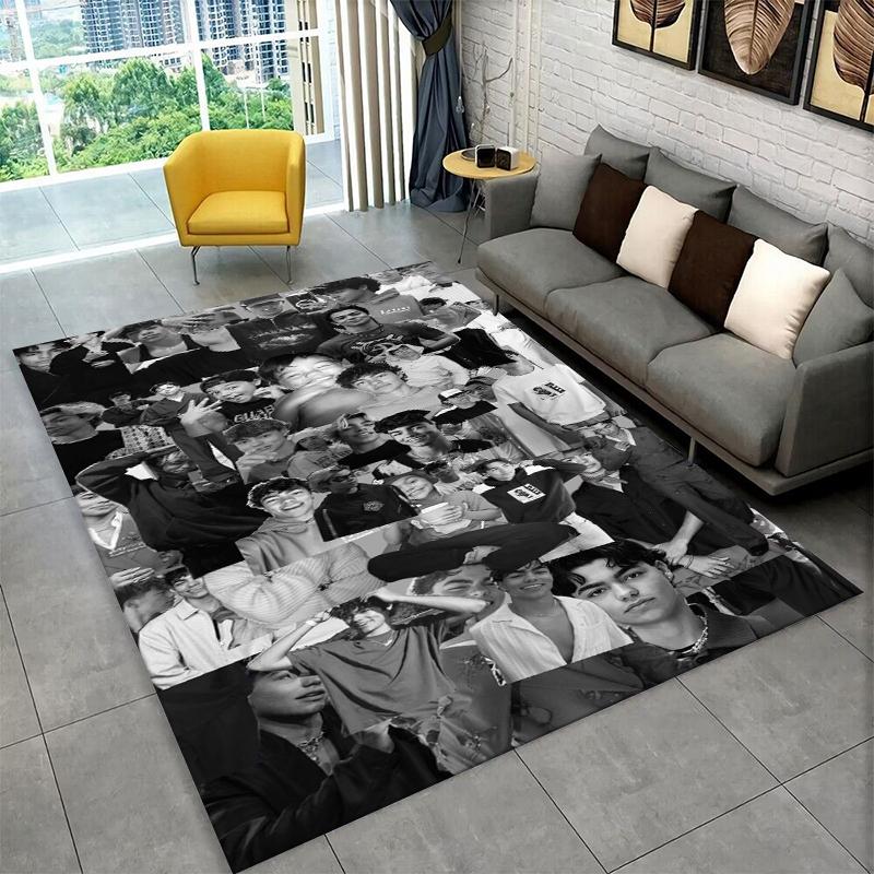 Fashion Malachi Barton Star Non-Slip Area Rug for Living Room,Bedroom,Playroom,Soft Carpet Floor Mat Home Decor Rug Kids Room