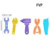 Hammer Wrench Spanner Pliers Shape Molar Supplies Chew Toys Silicone Baby Teether Toy Teething Relieve Stress Gum