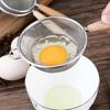 304 Stainless Steel Mesh Filter Spoon with Wooden Handle Flour Filter Spoon Household Kitchen Fried Food Filter Oil Skims