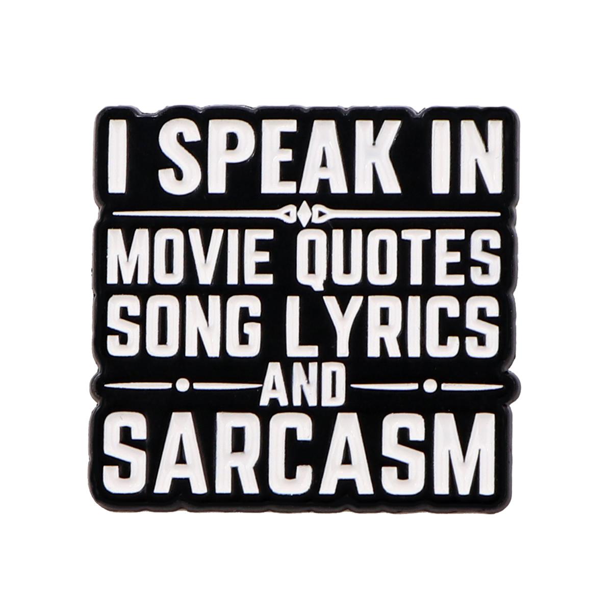 

Quotes Series Pins Cute Cartoon Anime Quotation Badges Brooches for Clothing Enamel Pin Women s Badges Jewelry Accessories Gifts MULTI