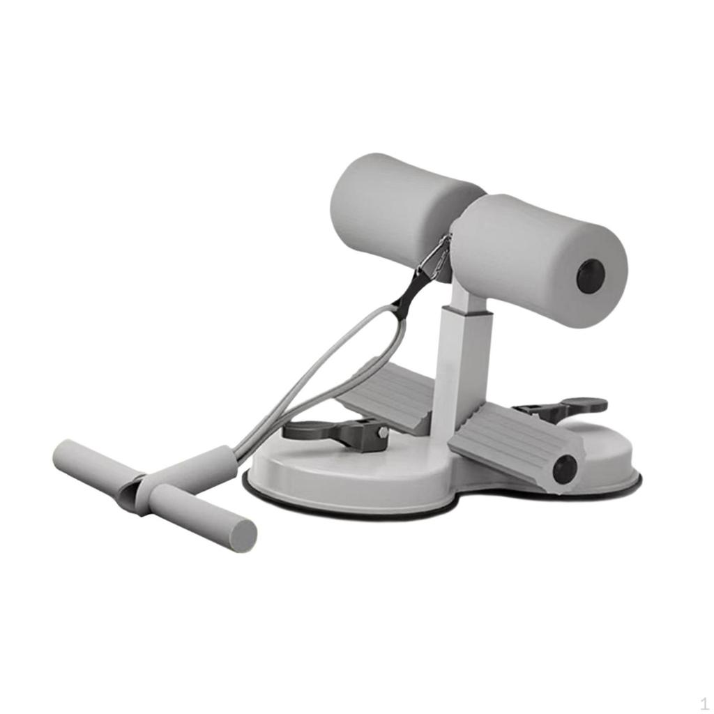 Adjustable Height Sit-Up Bar Floor Stand Core Exercise Abdominal Trainer Assist Device for Home Men
