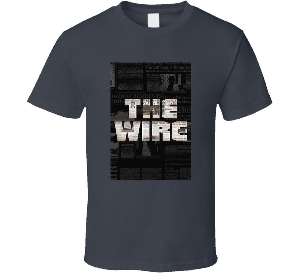 The Wire Tv Show Tee Cool American Television Series T Shirt Unisex T-Shirt S