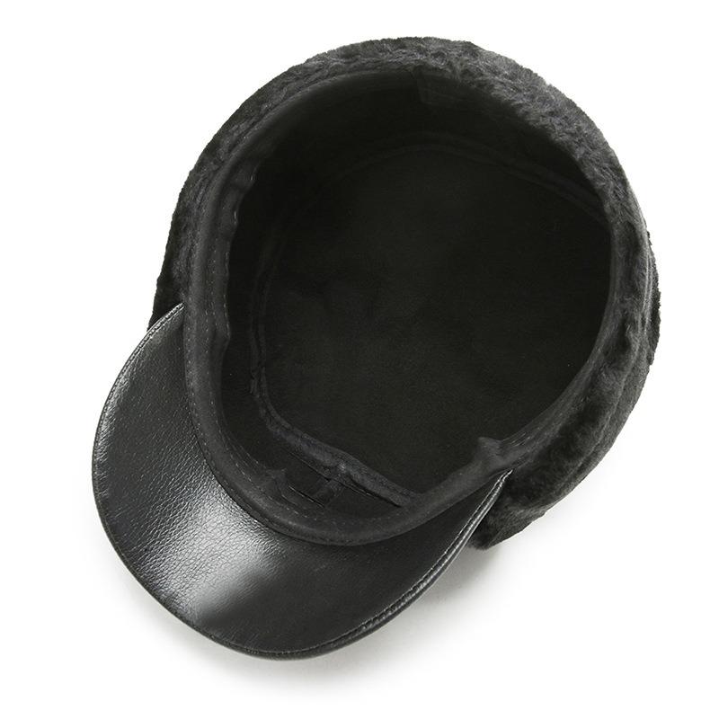 Winter new velvet thickened warm sub men's fashion autumn and winter hat leisure outdoor sports cap