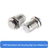 12MM/16MM Waterproof Rustproof Momentary Switch with Self-Locking, Auto-Reset, Normally Open Silver Contacts