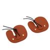 2 pièces Gant de protection pour doigts en cuir PU pour arc recurve Équipement de pratique de tir à l'arc pour arc recurve